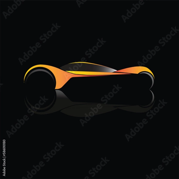 Fototapeta Car Logo Vector Illustration