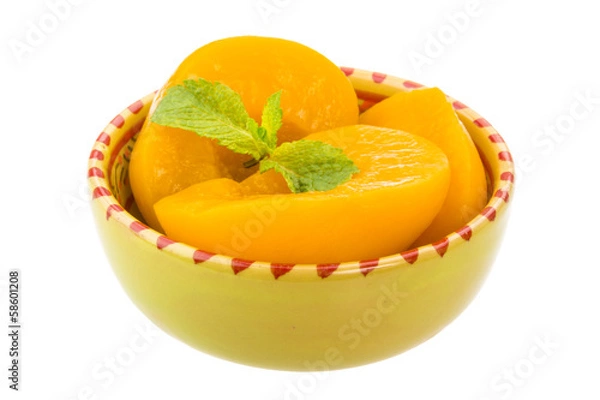 Obraz Marinated peaches