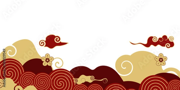 Obraz Chinese Auspicious Cloud 08