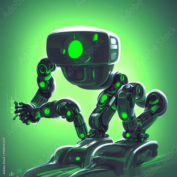 Fototapeta robot