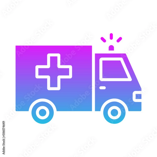 Fototapeta Ambulance Icon
