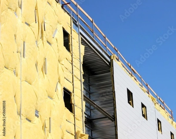 Obraz Isolation sur ossature métallique