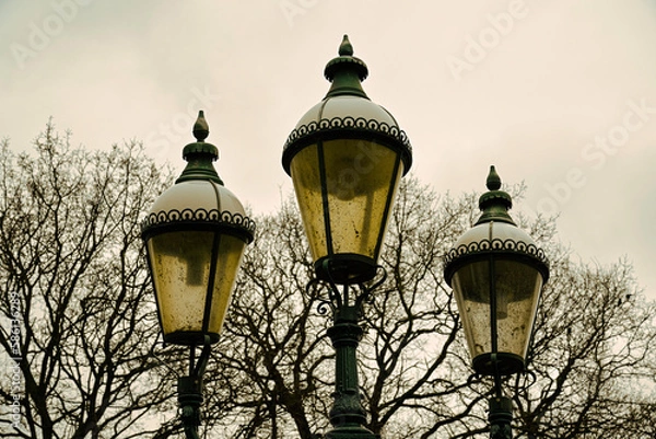 Obraz old street lamp