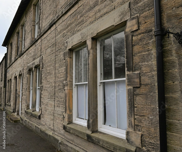 Obraz old house in the town