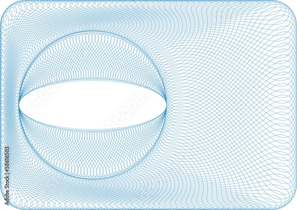 Fototapeta Guilloche background