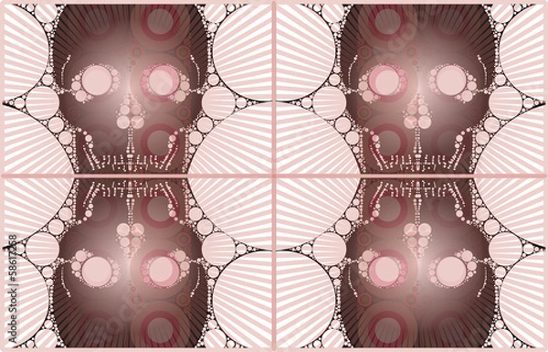 Obraz skull part 2. skull image vector pattern print