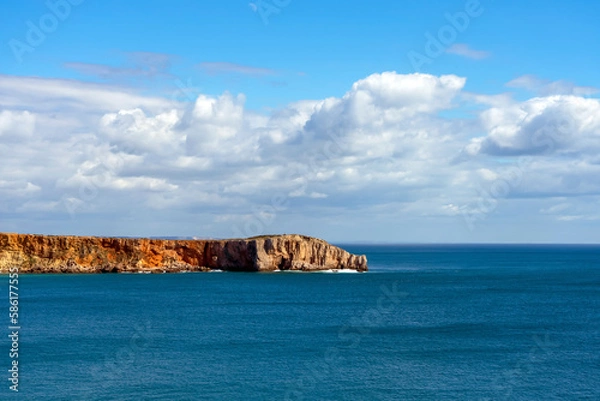 Obraz Algarve coast outside Lagos, Portugal. Portuguese beaches and shores. 
