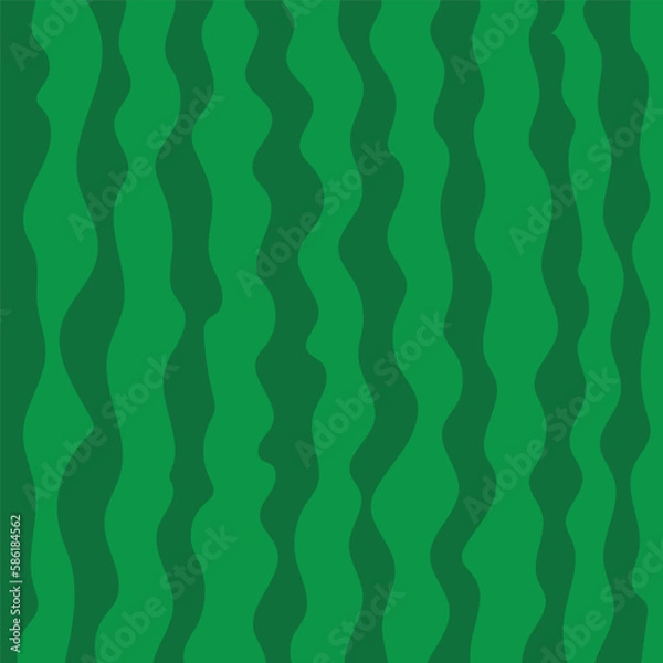 Fototapeta Watermelon realistic texture background. Watermelon skin seamless pattern background. Flat. Vector illustration