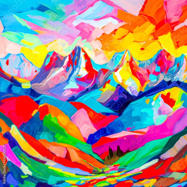 Fototapeta colorful background