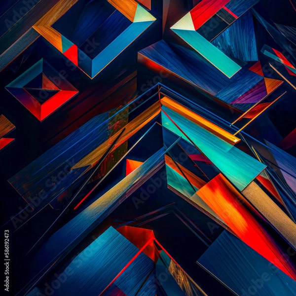 Fototapeta abstract background with lines