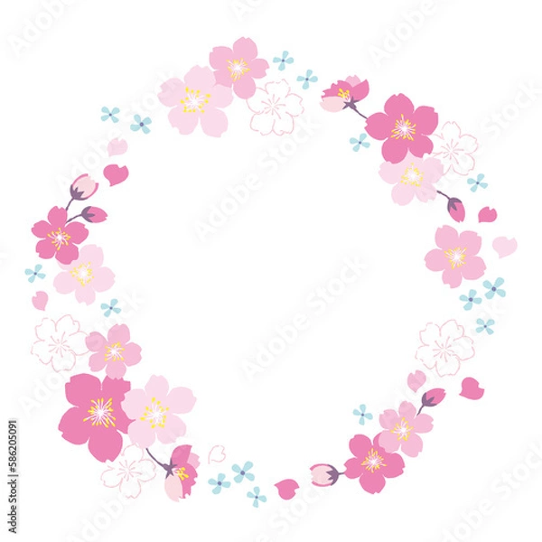 Obraz 桜　リース