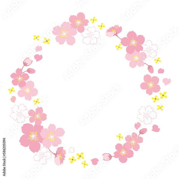 Obraz 桜　リース