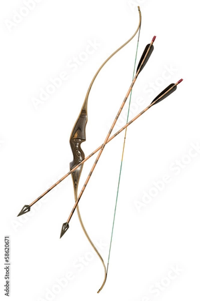 Obraz Jagdbogen und Pfeile