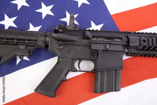 Obraz AR-15 Close Up