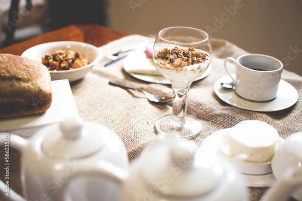 Obraz breakfast table