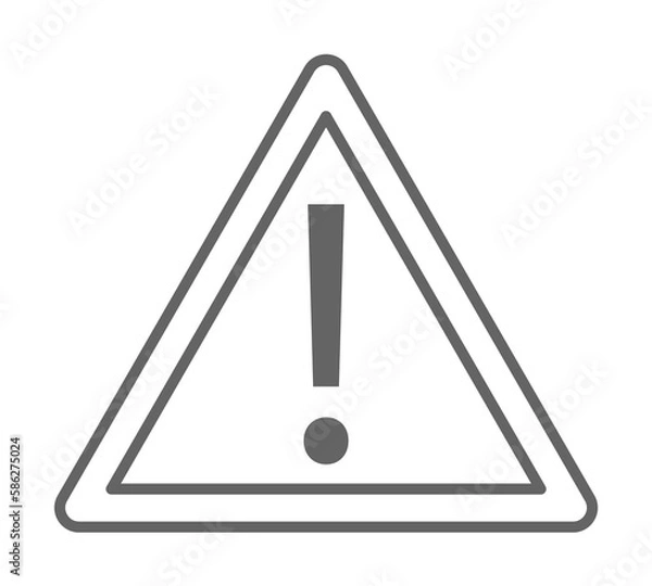 Obraz Emergencies, alert icon. Element of emergencies icon. Thin line icon for website design and development, app development