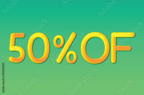 Fototapeta 50% off