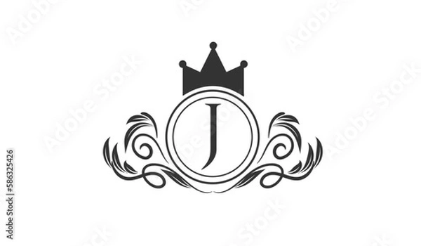 Obraz Luxury Letter J
