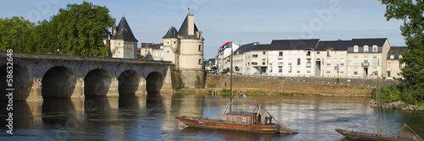 Obraz panorama Chatellerault