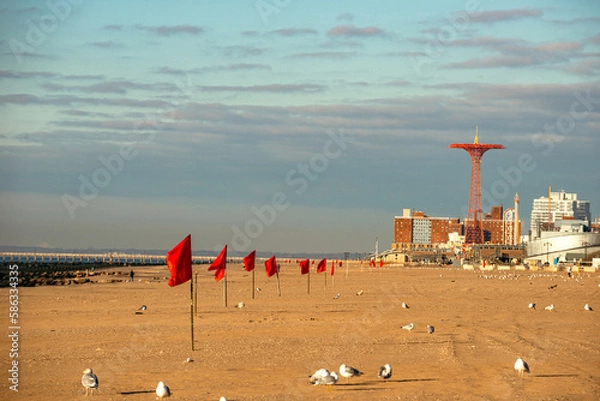 Obraz lighthouse on the beach