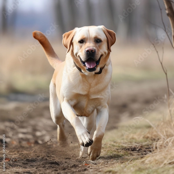 Obraz labrador_dog_difficulty_walking_or_running