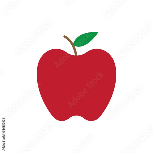 Obraz Apple icon. Vector illustration.