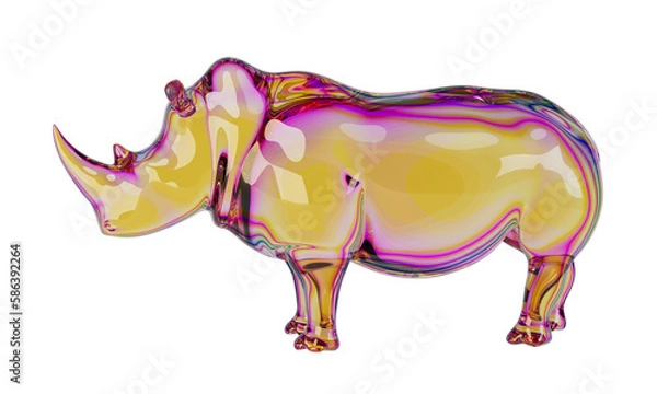 Obraz 3D Rendering, Illustration Rhino