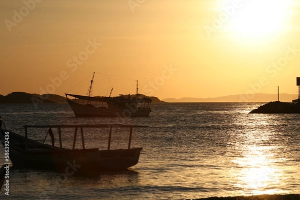 Obraz barcos de pesca