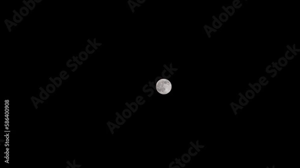 Obraz moon in the sky