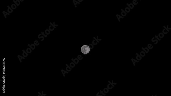 Obraz moon in the sky