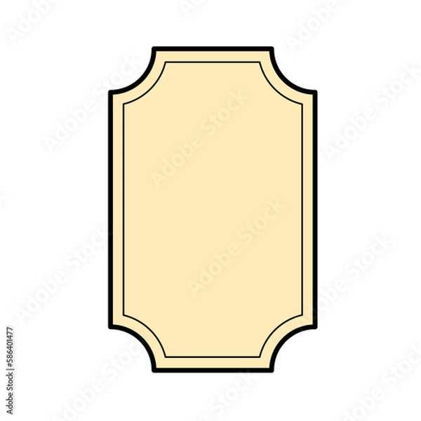 Obraz luxury frame element