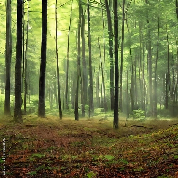 Obraz Forest y el bosque