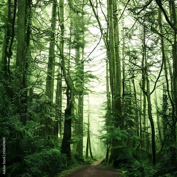 Obraz Forest y el bosque