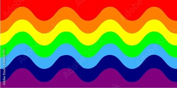 Fototapeta abstract of rainbow colorful background