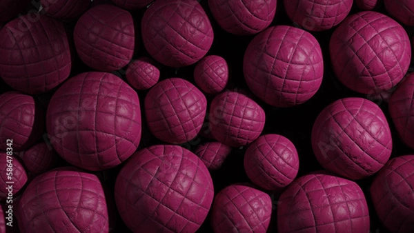 Obraz Abstract composition with burgundy textile