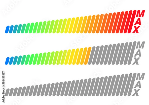 Obraz 格闘ゲームなどで使われるパワーゲージ。エネルギーレベルを表示する。