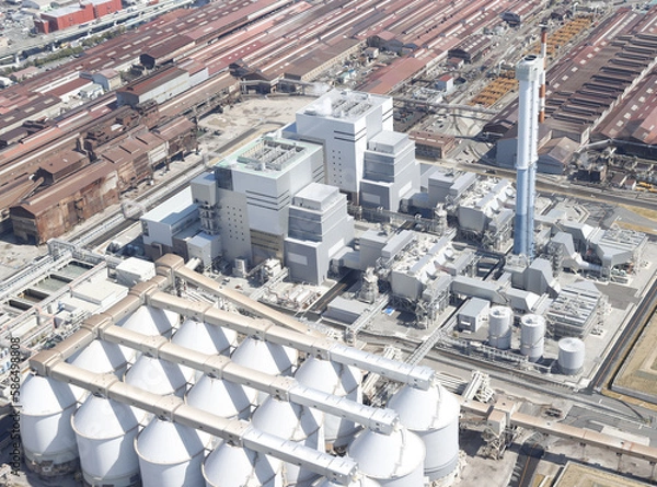 Fototapeta 火力発電