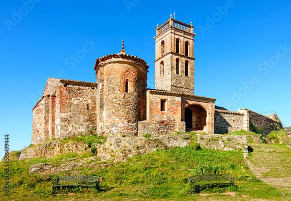 Obraz ancient islamic mosque of Almonaster la Real,Huelva