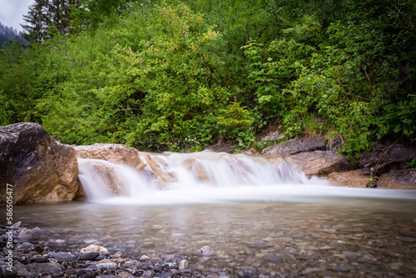 Obraz Tannheimer Tal mit Berge und Wandern