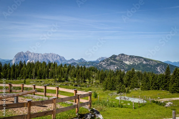 Obraz Reit im Winkel Urlaub Wandern in den Bergen