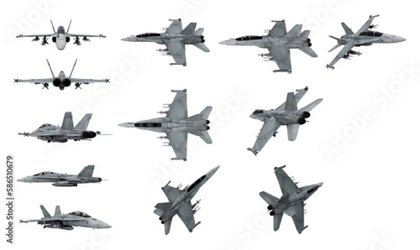 Obraz hornet fighter jet