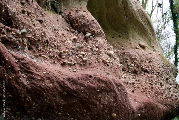 Obraz Buntsandsteinschichten