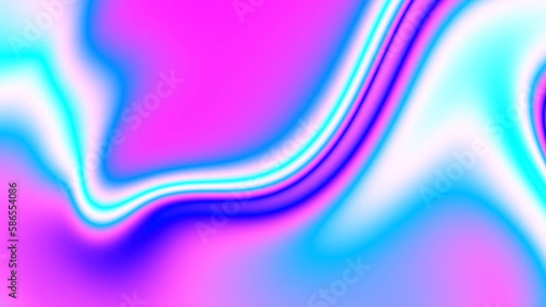 Fototapeta Rainbow light prism effect, transparent background. Holographic reflection, crystal flare leak shadow overlay. Vector illustration of abstract blurred iridescent light background