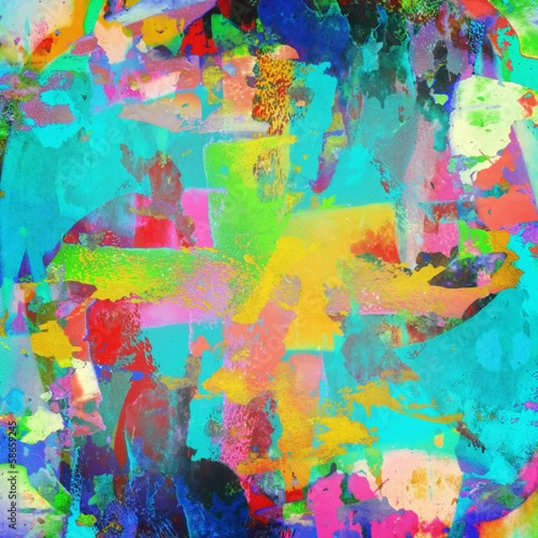 Obraz tło farby graffiti