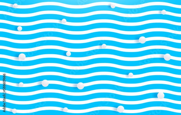 Fototapeta Marine summer background