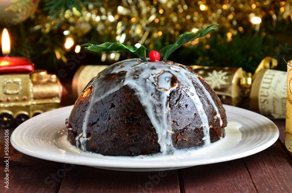 Obraz Christmas Pudding