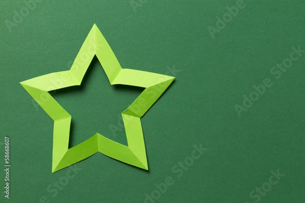 Obraz origami star