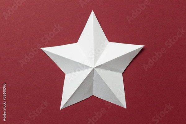 Obraz origami star