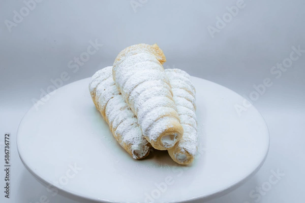 Obraz Cakes, confectionery. Dessert for the holiday.