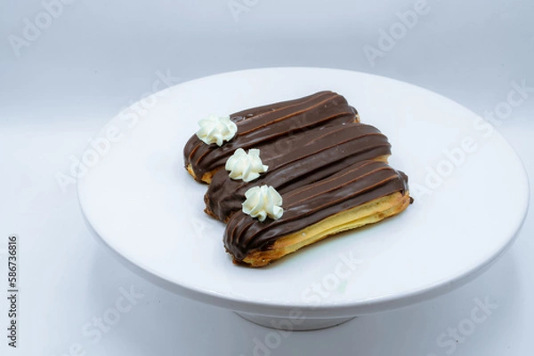 Fototapeta Cakes, confectionery. Dessert for the holiday.